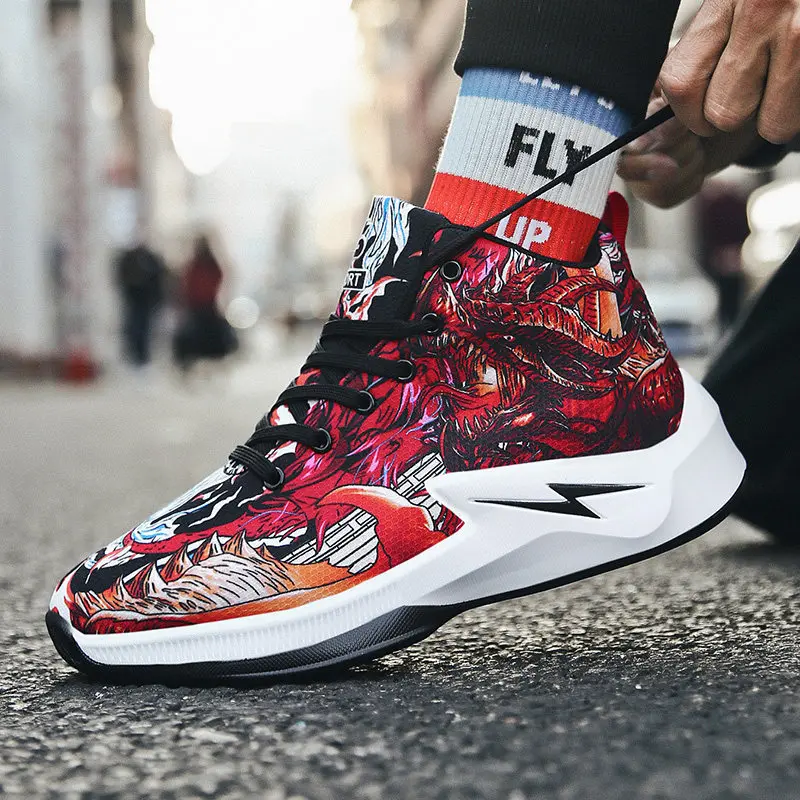 

Sports basketball shoes 2021 New mandarin duck sports casual shoes men's basketball shoes