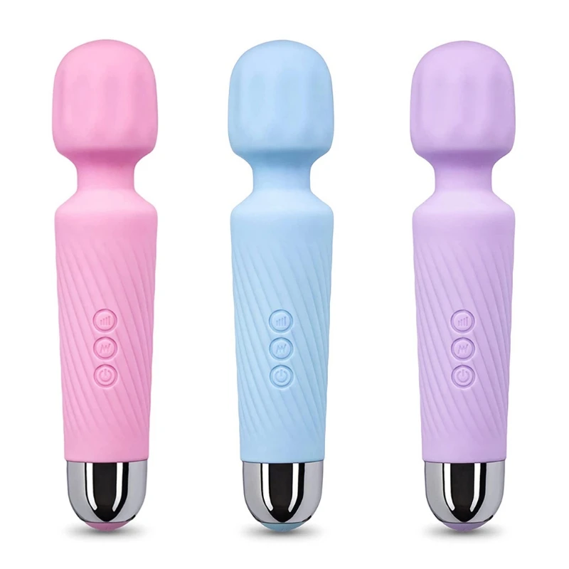 Мощный персональный массажер тихий и водонепроницаемый Электрический массаж 20