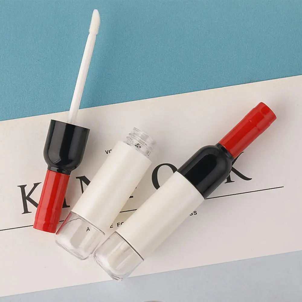 Пустая винная туба для блеска губ 5 мл тюбики губной помады многоразовая бутылка