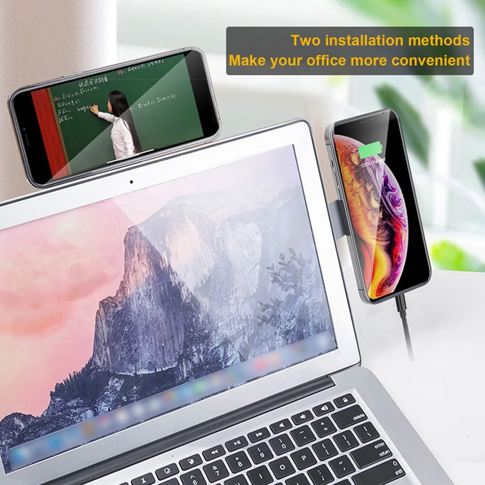 lovebay laptop screen bracket phone stand folding magnetic holder phone connected tablet computer stand support work together free global shipping