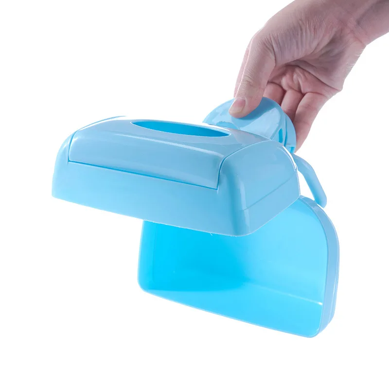 Plastic Pet Candy Color Toilet Dog Clip Walk Artifact Supplies Cat Litter Box | Дом и сад