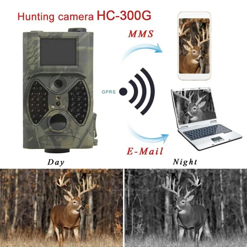HC300M HC300A HD цифровая инфракрасная камера для охоты Chasse Ночное видео GPRS GSM 12MP