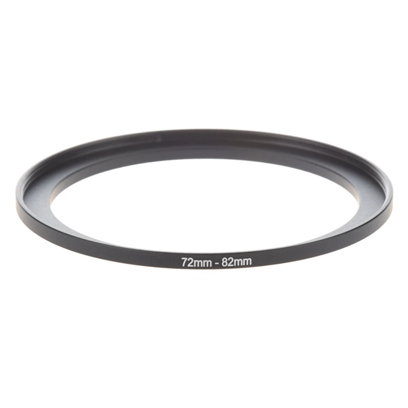 2 шт. Запчасти для камеры фильтр объектива повышающее кольцо адаптер Черный 72 мм
