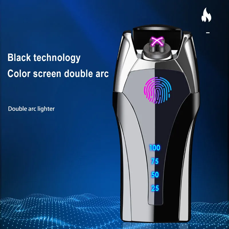 USB-зажигалка с зарядкой электрическая зажигалка двойной дугой портативная