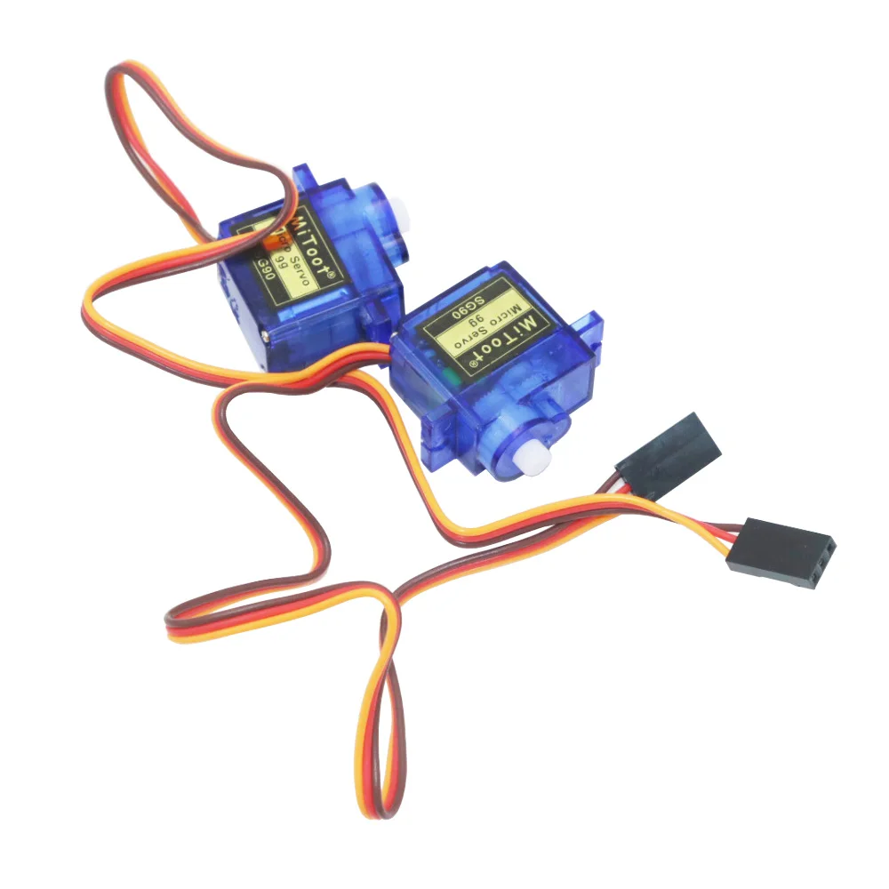 RC SG90 3 5 8 4 в 9g микро сервопривод с пластиковой шестерней для Arduino аэромоделизм