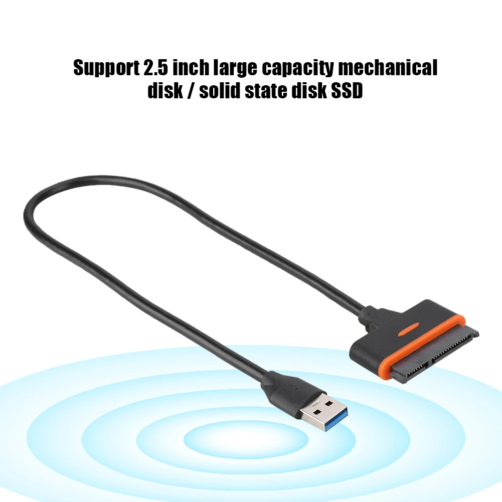2 5 дюймов мобильный жесткий диск коробка Кабель USB3.0 к SATA3.0 внешний разъем