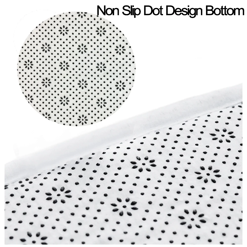 

Zeegle Creative Pattern Bath Mat Set 3pcs Toilet Rug Set Pedestal Rug Lid Toilet Cover Bathroom Entrance Doormat Polyester Rug