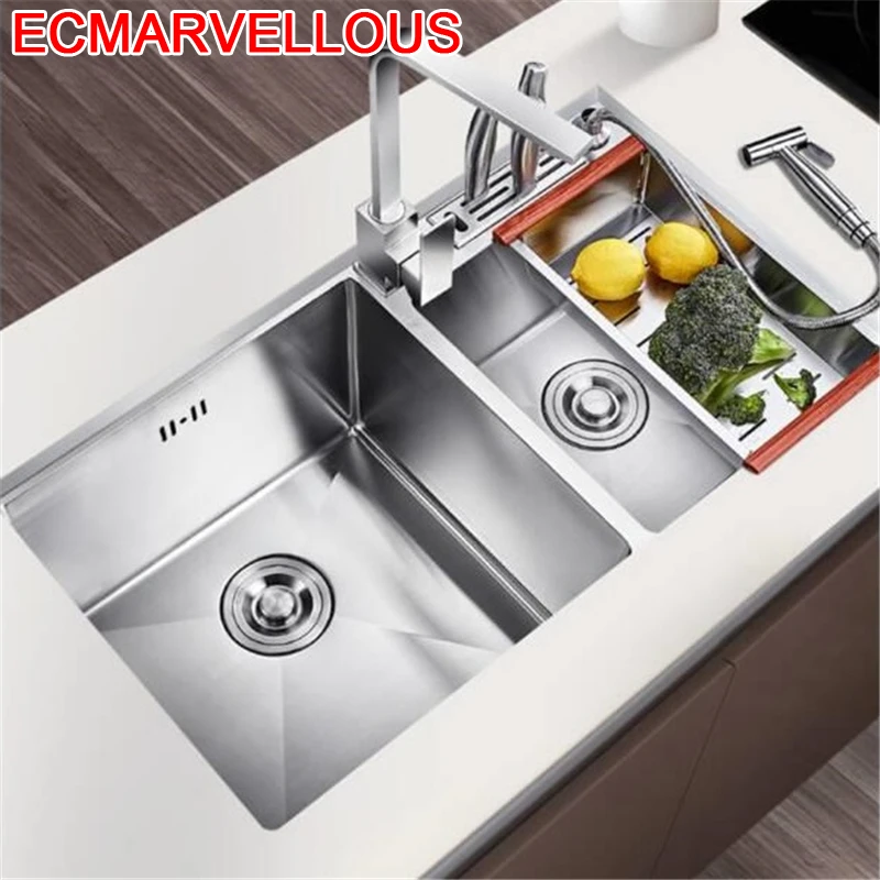 Де Inoxidable Tarjas Para Cocina Lavandino Портативный Нержавеющая сталь Куба умывальник Fregadero Pia