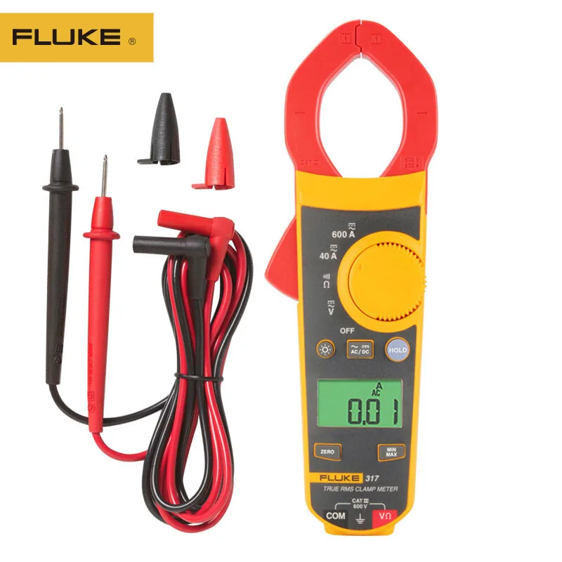 100% оригинал FLUKE 317 токоизмерительный зажим с ручным держателем|Токоизмерительные