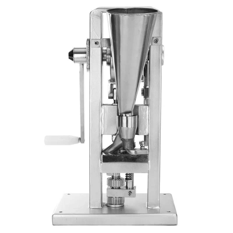 

TDP-0 Manual Tablet Press Machine Hand Operated Hopper Pill Maker Single Punch Tablet Press Machine Easy Operation