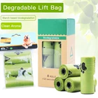 Эко-дружественных мешки для мусора, биоразлагаемые мешки для мусора от домашних животных, Эко-дружественных корма мешки для мусора для собак и кошек для чистки сумки