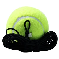 3 pcs sports tennis ball with string tennis junior single rubber band rope tennis training supplies with line tennis