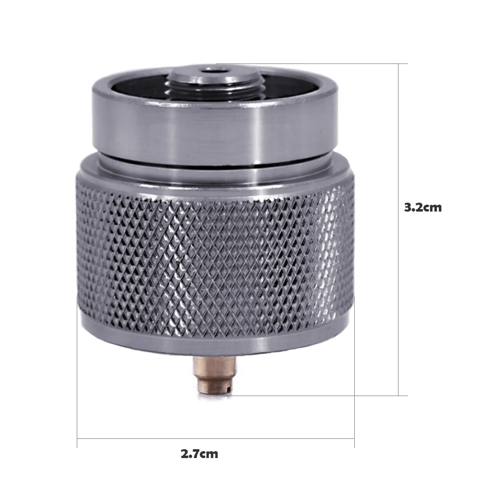 Адаптер Lixada для туристической плиты оборудование кемпинга 1 фунт. пропановый