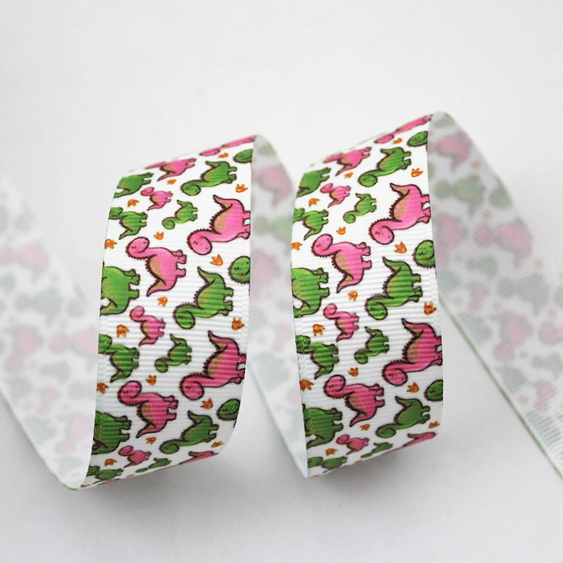 Корсажная лента с морским принтом 3 дюйма, 75 мм, материал для банта «сделай сам», Свадебная лента, корсажная лента с морским принтом, розовая лента 10 ярдов
