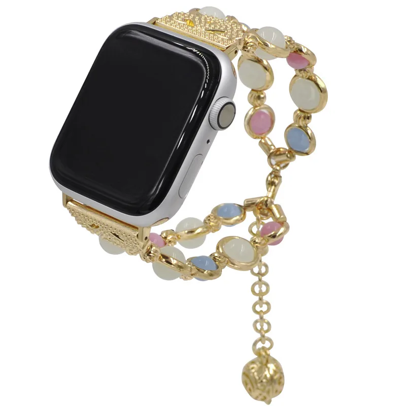 Ремешок для Apple Watch серии 1 2 3 4 светящийся сменный ремешок для часов Ремешок для Apple iWatch 38 мм 42 мм 40 мм 44 мм