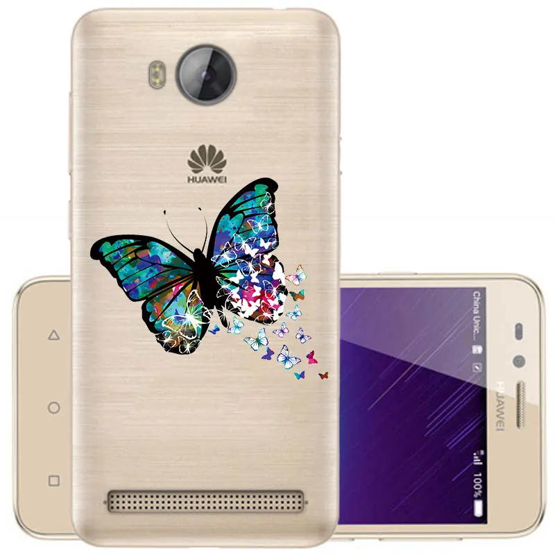 CROWNPRO чехол для huawei Y3 II, мягкий силиконовый чехол с рисунком для huawei Y3 II, чехол для телефона Y3 2/Y3II-U22/LUA-U22/Lua-L21 - Цвет: WCD