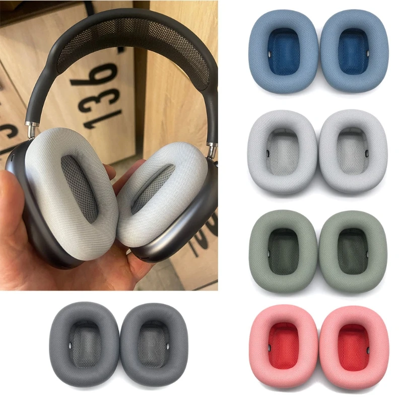 

Elastic Ear Cushion Sponge Cover Earpads Compatible with AirPods Max Headset Spare Parts Soft to Wear Memory Foam