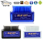 Новое поступление, Автомобильный сканер OBD mini ELM327 Bluetooth V2.1, автомобильный тестер OBDII 2 ELM 327, диагностический инструмент для Symbian Android Windows