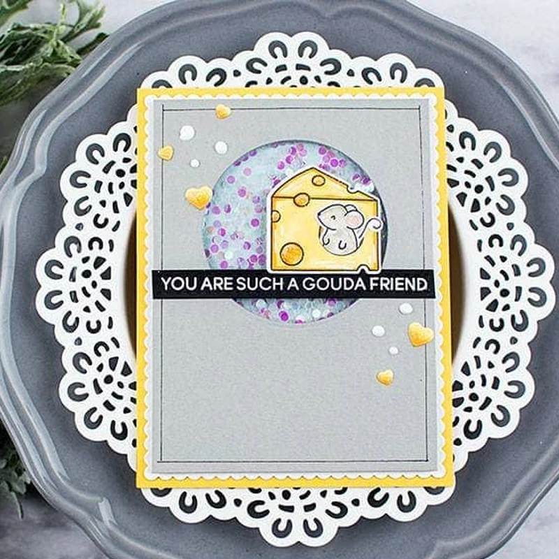 Прозрачные силиконовые штампы 4*6 дюймов милые животные медведь слон мыши собака