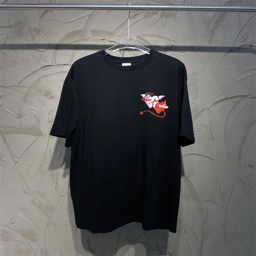 

High Quality Vetements T-Shirt Men Women 1:1 T-Shirt Love Printing Vetements Tee VTM Tops Loose Simple Summer Style