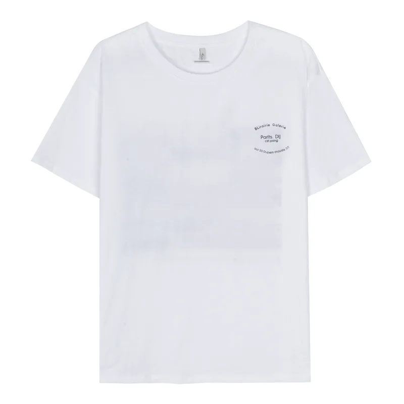 

Retro printed short sleeve T-shirt female 2021 summer personality round neck casual shirt women fashion top y2k aesthetic T88725