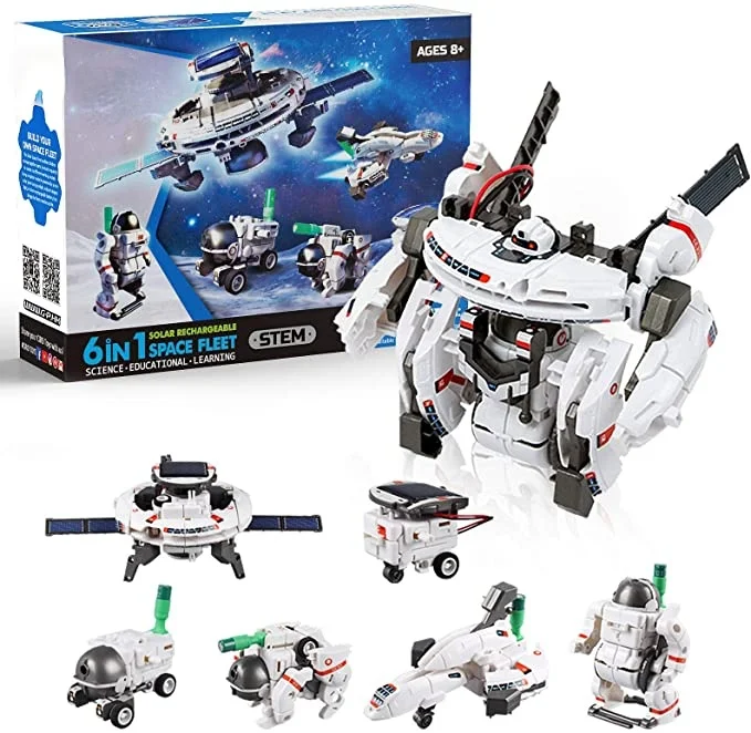 Игрушки Stem 13 в 1 креативные Обучающие игрушки игрушечный робот на солнечной