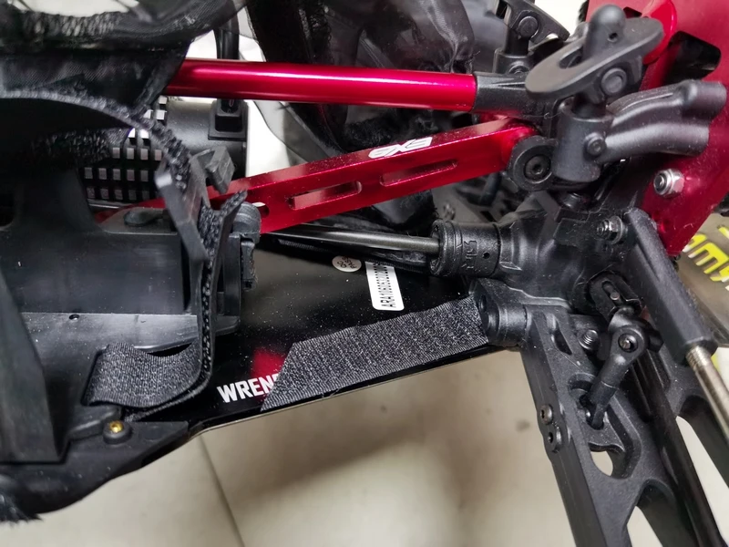 Cubierta protectora impermeable para coche de control remoto, piezas de actualizaci&oacute;n de Chasis resistente a la suciedad y al polvo, para 1/8 ARRMA KRATON EXB-5
