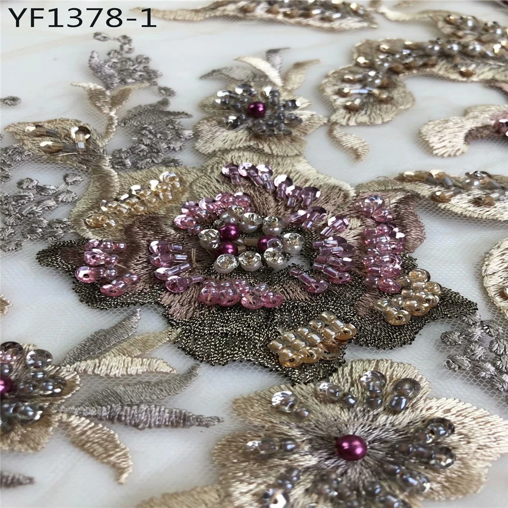 Новейшая Высококачественная темно зеленая высококачественная ткань с цветами и