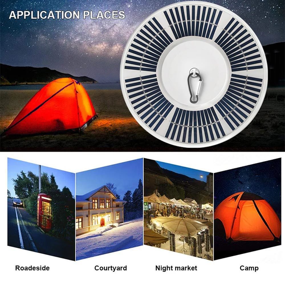 

136 LED Solar Flag Pole Light Waterproof Outdoor Garden Light Solar Powered Energy Flag Pole Lamp Extra-Bright Night Lights