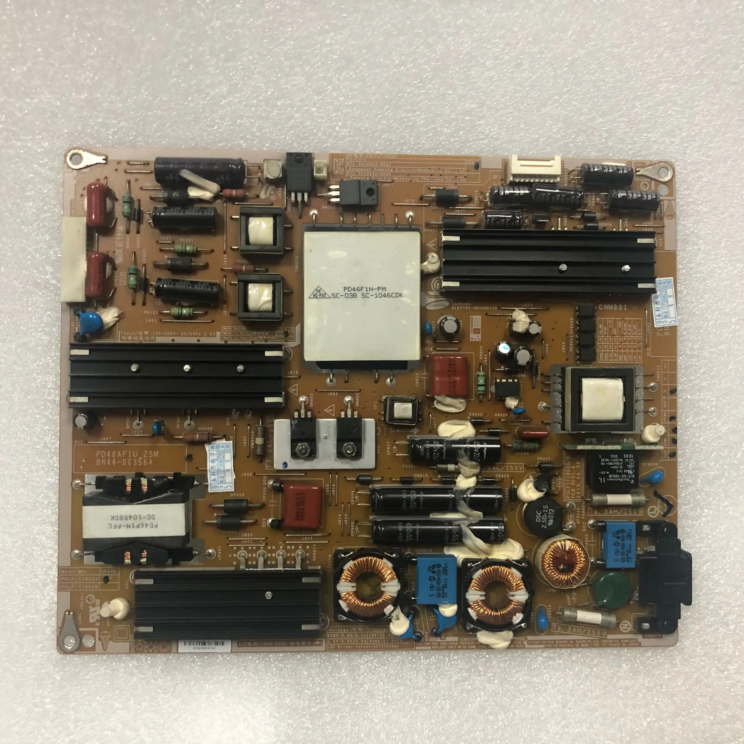 1 шт./лот оригинальная плата питания BN44 00356A PSLF171B02A PD46AF1E_ZSM|board|board board |