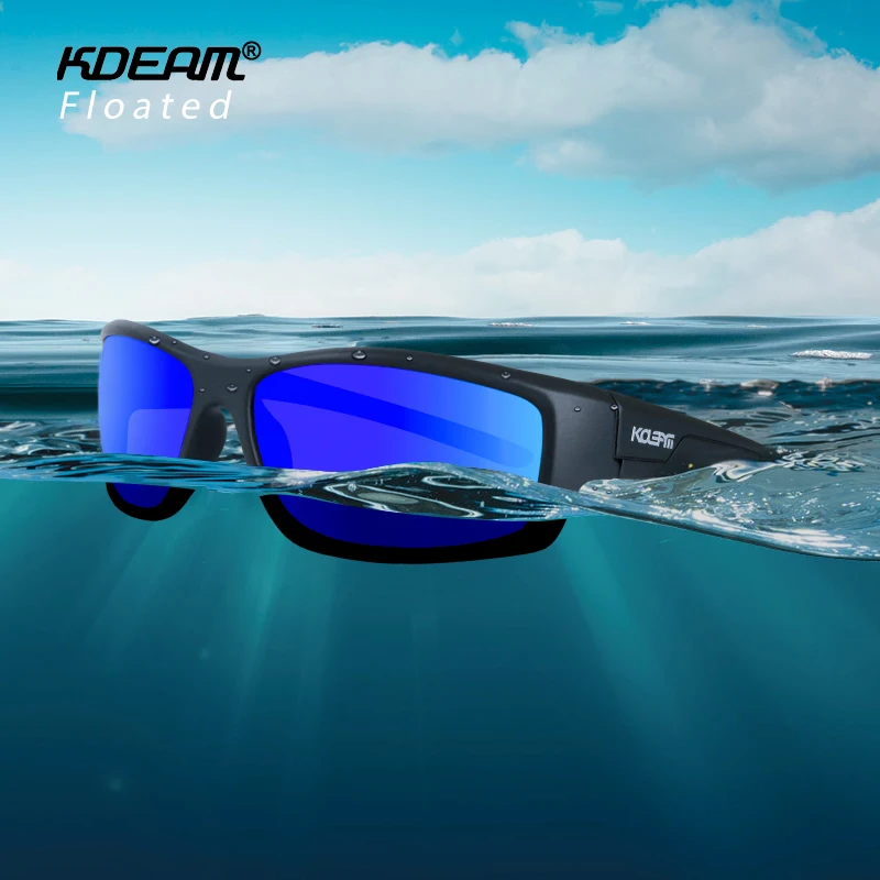 

KDEAM Highly Performance Floating Polarized Sunglasses Men Sports Sun Glasses Fishing Perfect Companion for Any Active Waterman