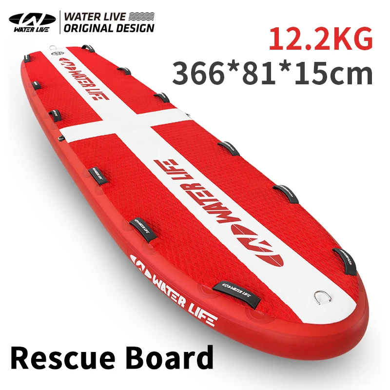 Доска для серфинга WATERLIVE SUP надувная доска 12x32x6 дюймов профессиональная в воде