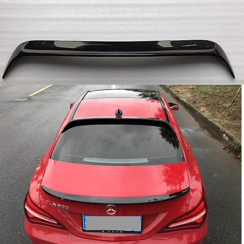 Краска из АБС пластика для Mercedes Benz CLA W117 CLA180 CLA200 CLA250 CLA45 цветные Спойлеры крыши