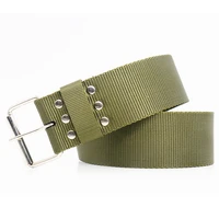 flying art 50mm reversible single needle buckle nylon belt mens outdoor tactical durable fashion casual belt