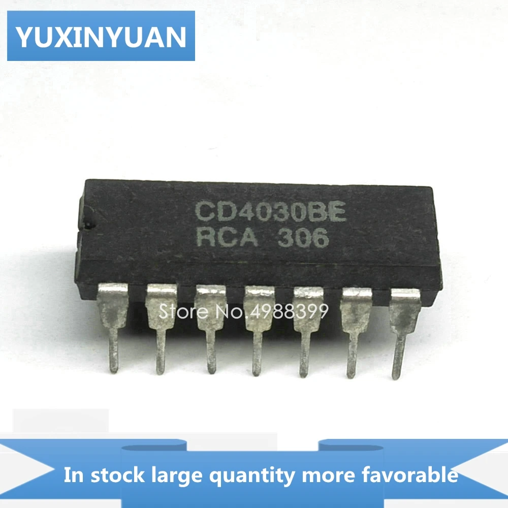 10 шт./лот CD4030BE CD4030B CD4030 компакт дисков 4030BE D4030BE 4030 DIP14 в наличии|Реле| |