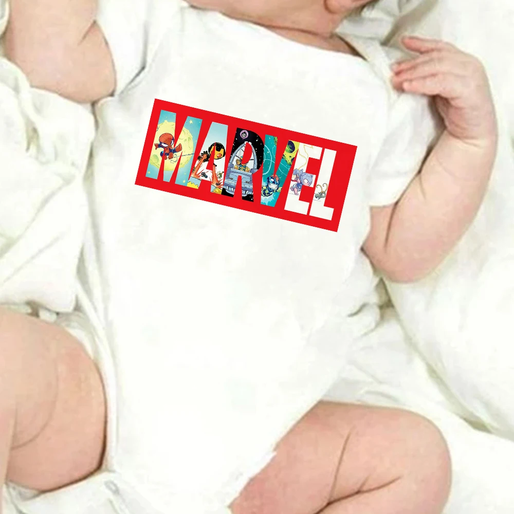 Комбинезон детский для мальчиков и девочек с принтом Железного Человека-паука |