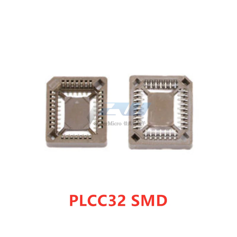 10 шт./лот PLCC32 PLCC44 слот прямое гнездо IC базовый чип тестовый блок|Соединители| |