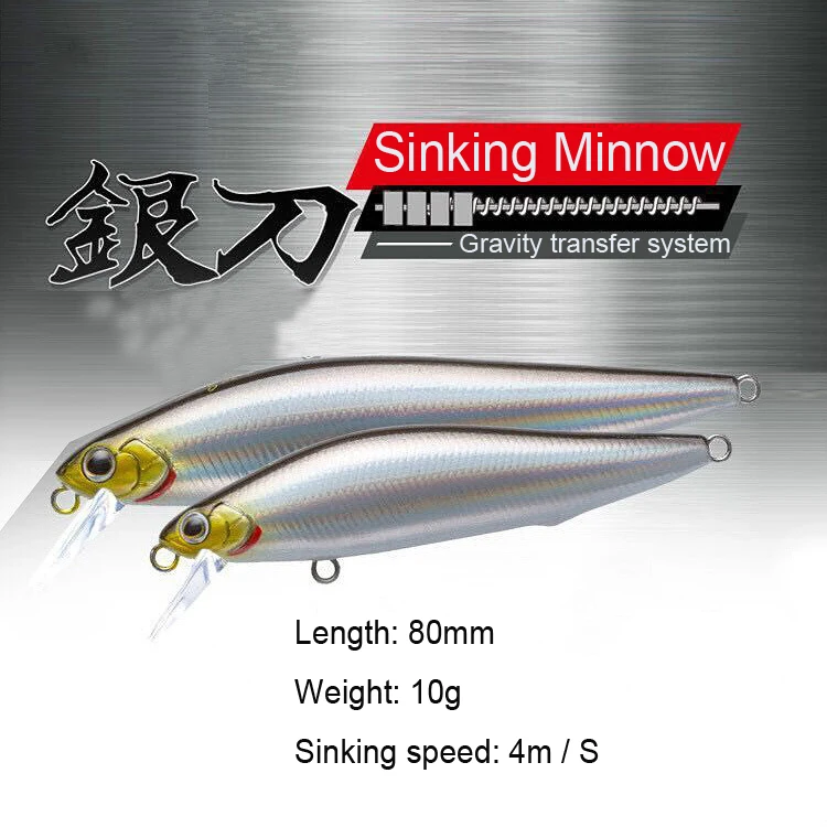 1 шт./лот приманка для рыбалки 3D глаза плавающая Minnow лазерная воблер жесткая