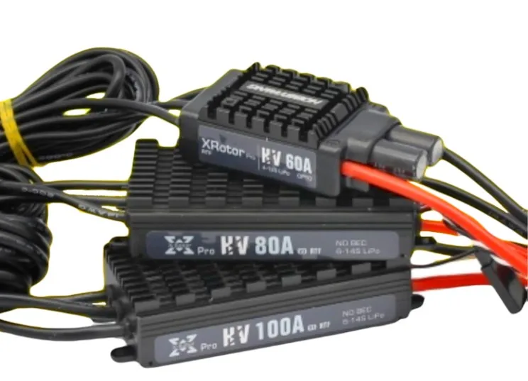 

Hobbywing XRotor HV V3 60A/80A/100A Multirotor Brushless ESC for Multicopter Agricultural Drone
