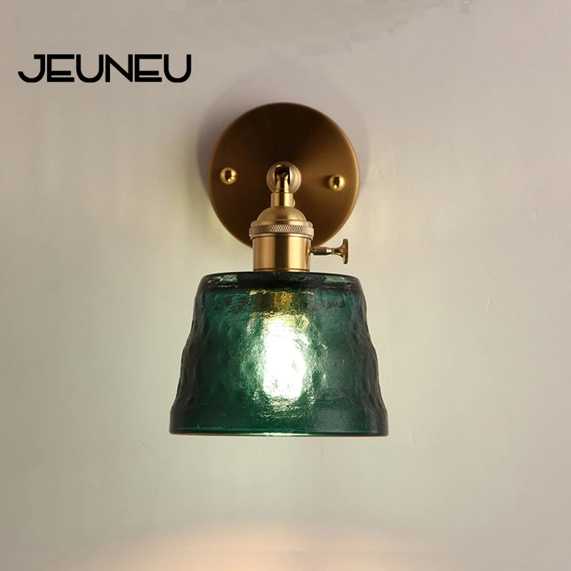 Художественный латунный настенный светильник в японском стиле светодиодная