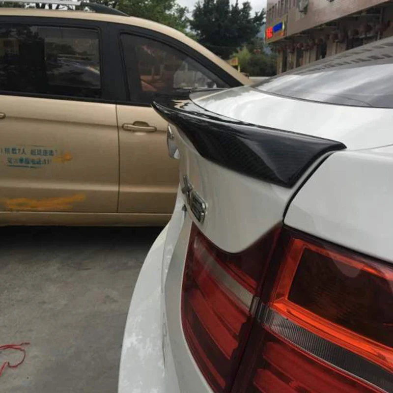 X6 E71 м клейкая лента Стиль FRP Грунтовка Авто спойлер заднего багажника крыла для BMW