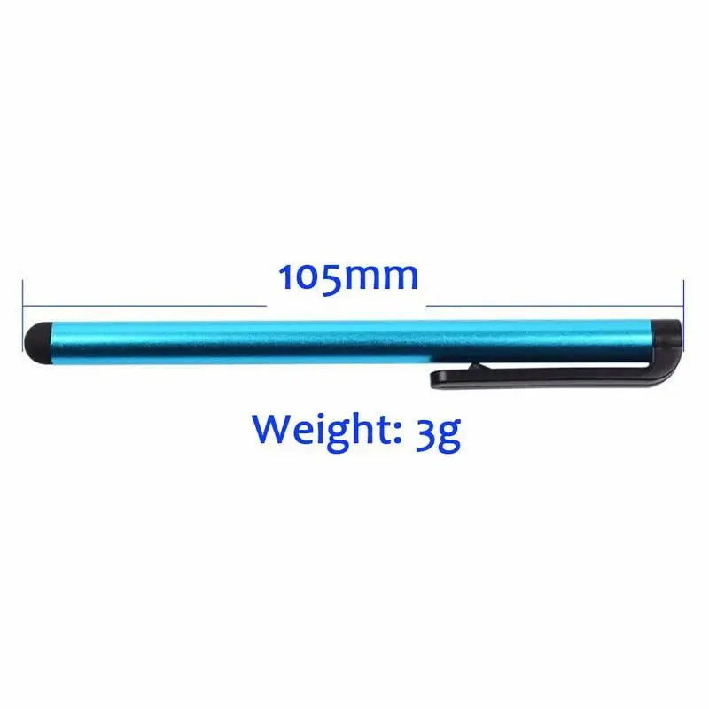 

1/10Pc Random Color Portable Capacitive Stylus Pen Smartphon PC For Iphone Android Touch Pen For Tablet Ipad Screen Drawing