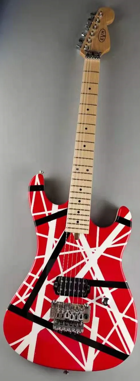 Индивидуальная электрическая гитара 5150 красная цвет может быть настроен логотип