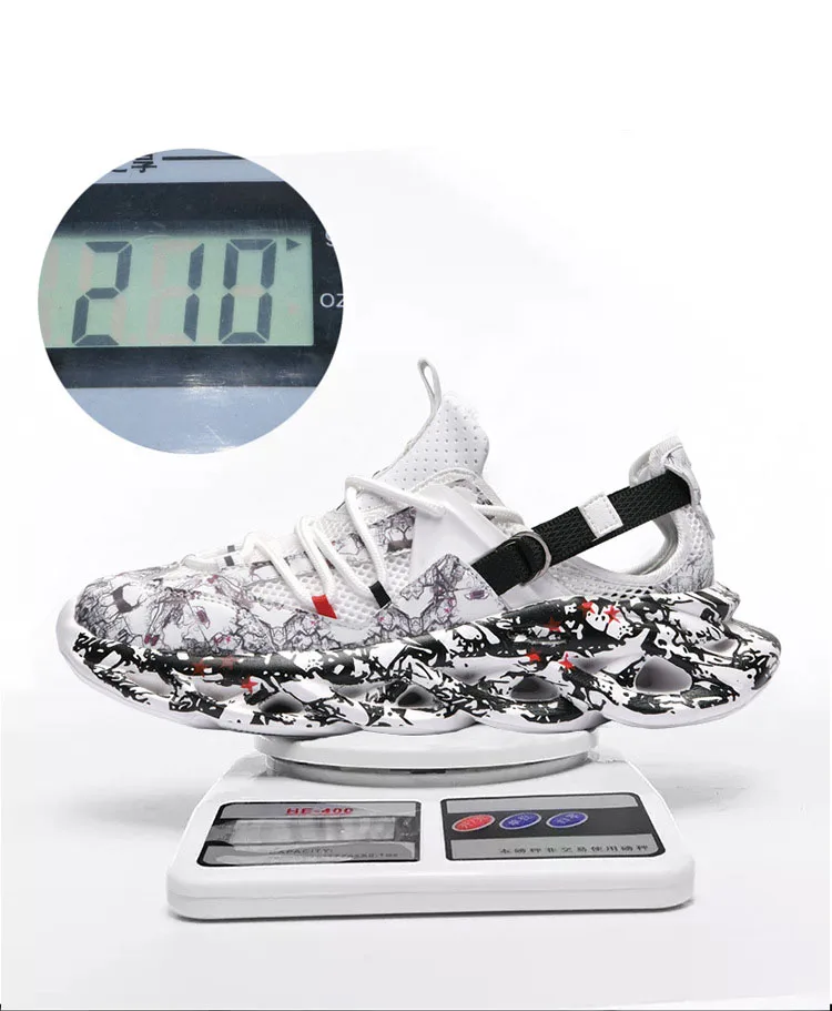 2020 Мода для мужчин в стиле хип-хоп уличных танцев обувь с граффити Обувь высоким