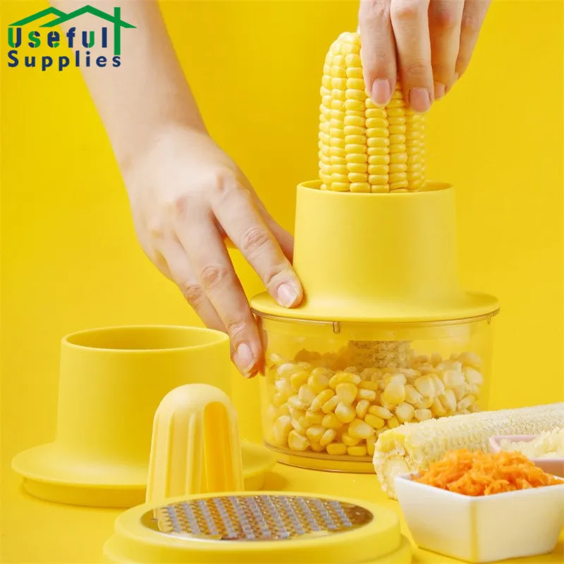 

Многофункциональная Бытовая креативная 2 в 1 измельчитель кукурузы редиса терка для кухни Удобная Бытовая кухонная утварь