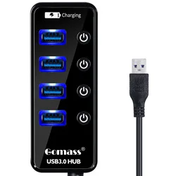 

High-speed usb 3.0 4-port hub 4/7-port switch of USB3.0 hub