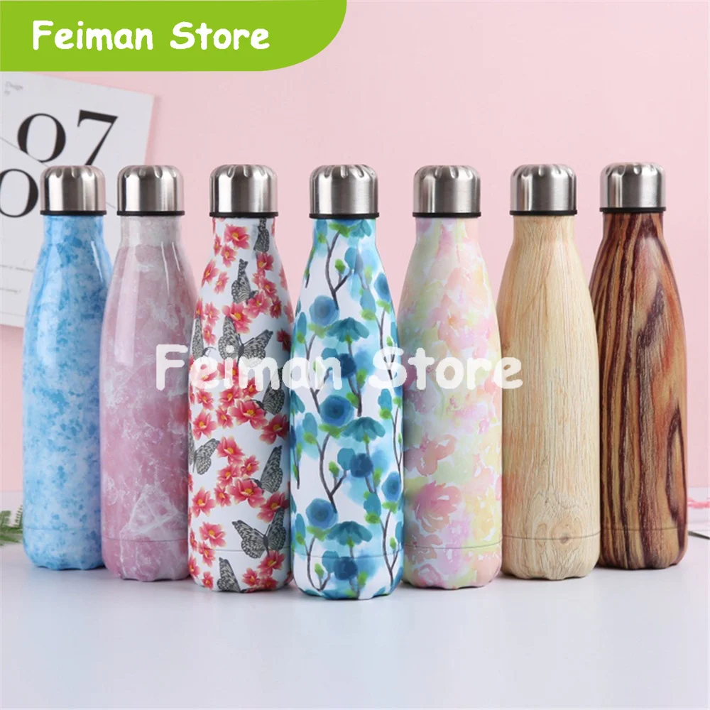 Креативная бутылка для воды изотермическая чашка Нержавеющая сталь пива Чай