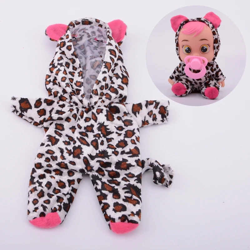6 дизайн ручной работы плач ребенка куклы Одежда Мягкий сенсорный Аксессуары для