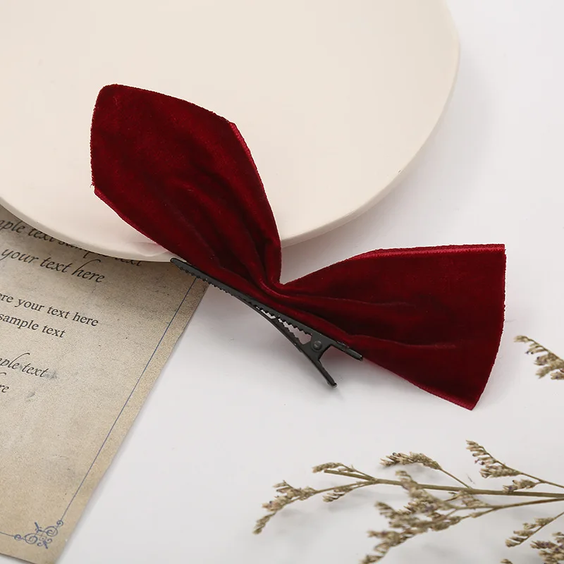 2020 модная обувь в винтажном стиле Цвет Черный С бантом из плотного бархата