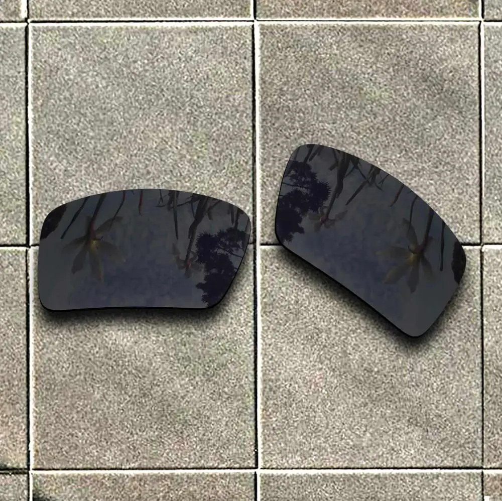 Черные поляризованные солнцезащитные очки Stealth Сменные линзы для оправы Oakley
